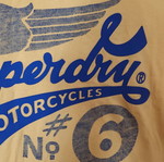 Superdry men's cotton T-shirt XL, yellow