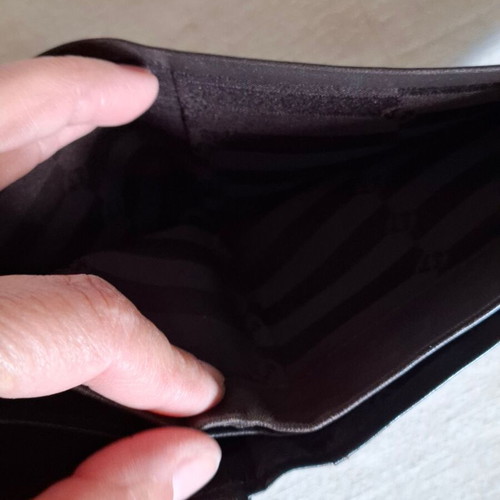 Samsonite leather wallet like new, brown chocolate color