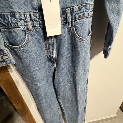 Zara jumpsuit, blue, size S