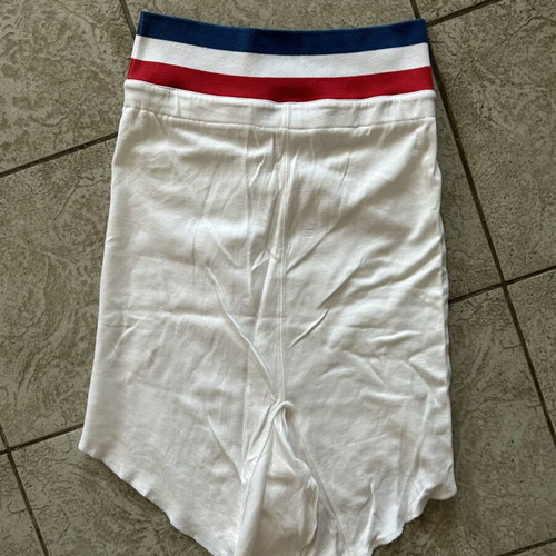 Diesel Y2K White Midi Skirt with Sporty Waist Size M Like New