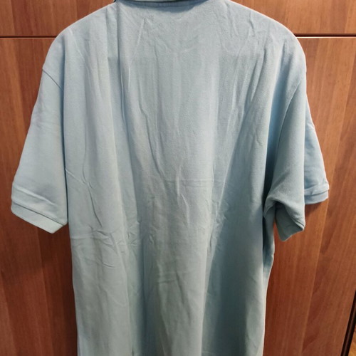 The Bostonians summer shirt with collar used, blue turquoise, size XL