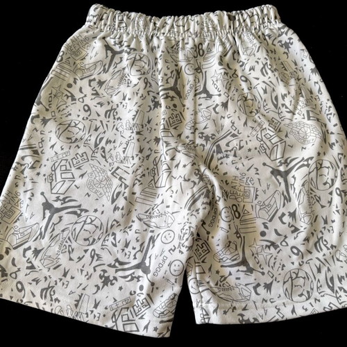 Jordan Air Jordan shorts size M like new, black and white