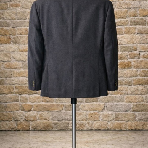 Men's jacket brown linen/cotton blend like new XXL