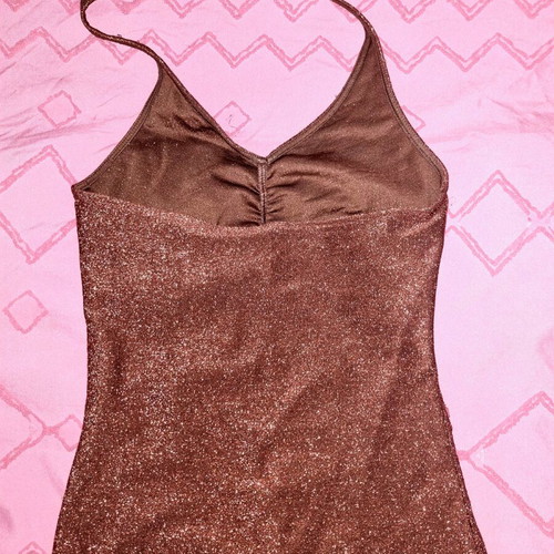 Christmas dress with glitter like new, size XS, H&M