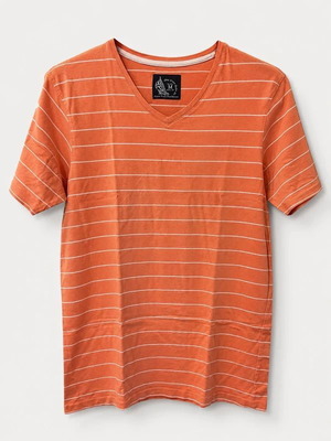 Sfera Ανδρικό ριγέ T-shirt με V λαιμόκοψη μέγεθος M σαν καινούργιο