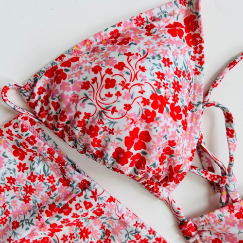 Becksondergaard two-piece swimsuit high waist size S like new