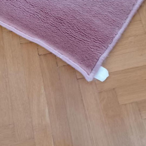 Wool runner rug used, length 2.40m with free pair 1.34m