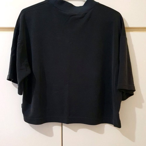 Dr. Denim black crop blouse like new