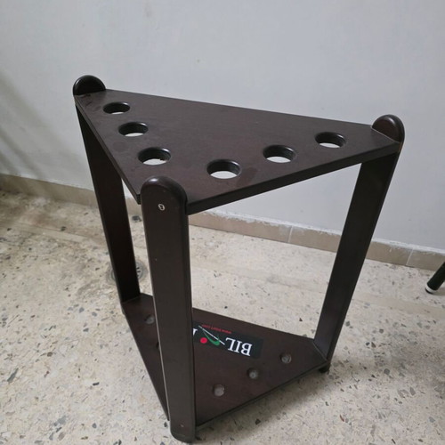 Billiard rack used, 6 positions