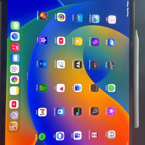iPad Pro 13" M4 256GB with Apple Pencil and case