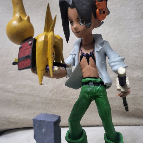 Yoh Asakura Shaman King figure 23cm