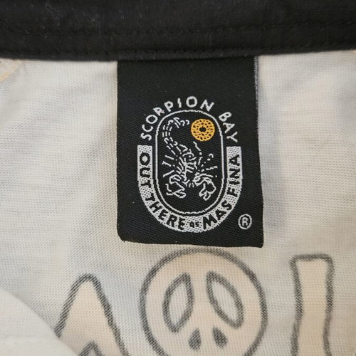Vintage Scorpion Bay Polo Shirt size M like new, Y2K surf style