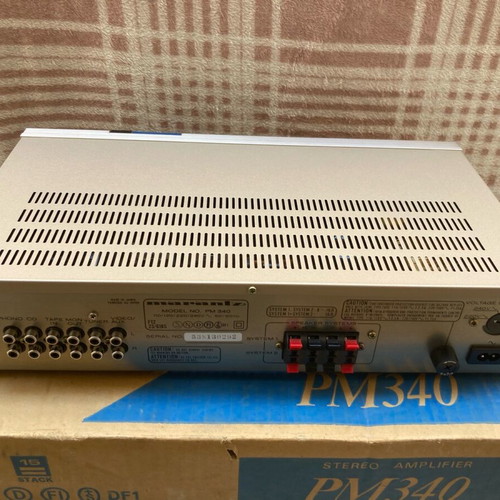 Marantz PM 340 amplifier 1984 new in original box