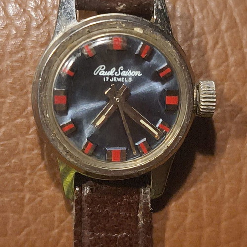 Paul Saison 17 Jewels Swiss Mechanical Watch, vintage