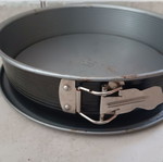 Cake pan used, springform
