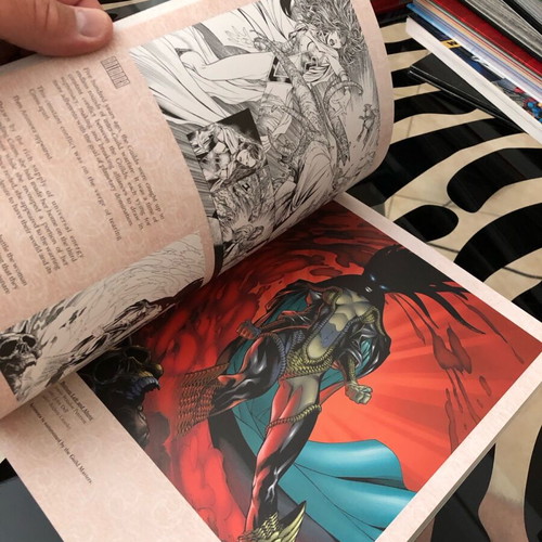 Crossgen Illustrated Oversized SC 1st printing comic book art fantasy like new 2001