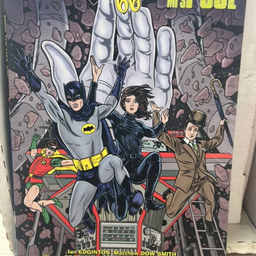 Batman ’66 Meets Steed and Mrs Peel New Comic Book