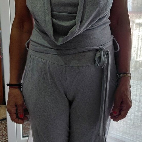 Jumpsuit gray size S like new
