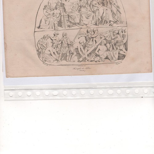 Engravings pack of 12 from 1810 book, Germanic theme, like new