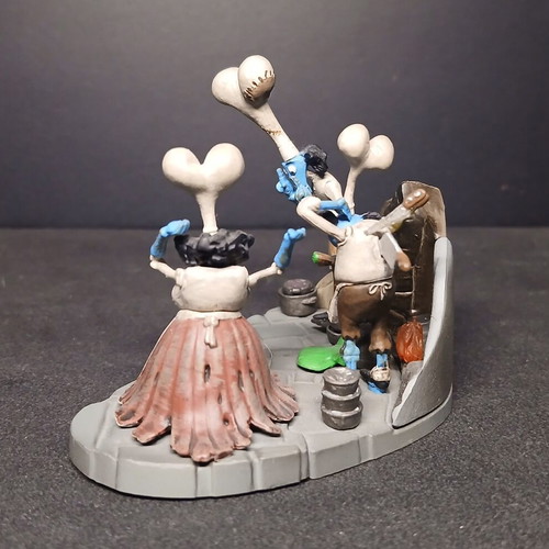 Corpse Bride The 3 Cooks figures like new