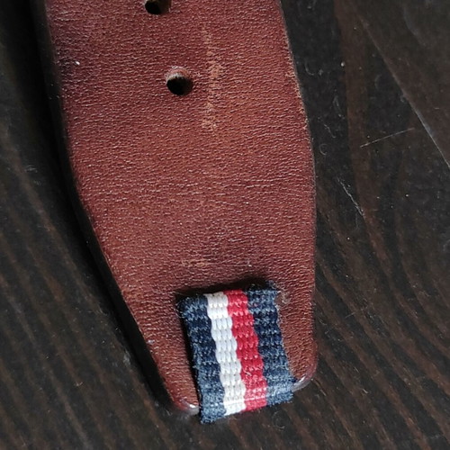 Tommy Hilfiger men's watch like new, blue and brown