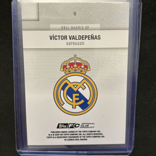 Victor Valdepenas RC card new, limited 199