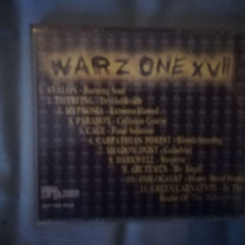 Warzone XVII CD used, metal