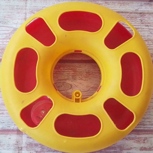 Cat toy with ball used