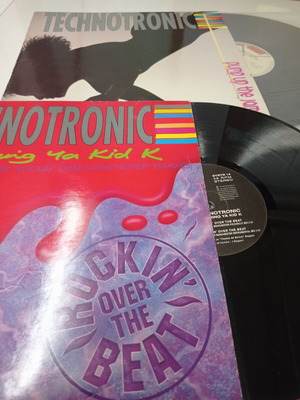 Technotronic 2XLP Pump Up The Jam & Rockin' Over Manchester like new