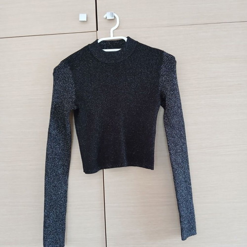 Berska women's blouse black like new, size M