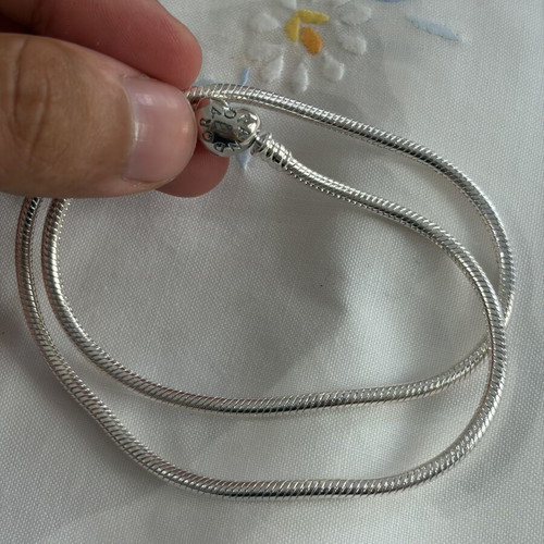 Pandora snake necklace 45 cm, silver, SS 925