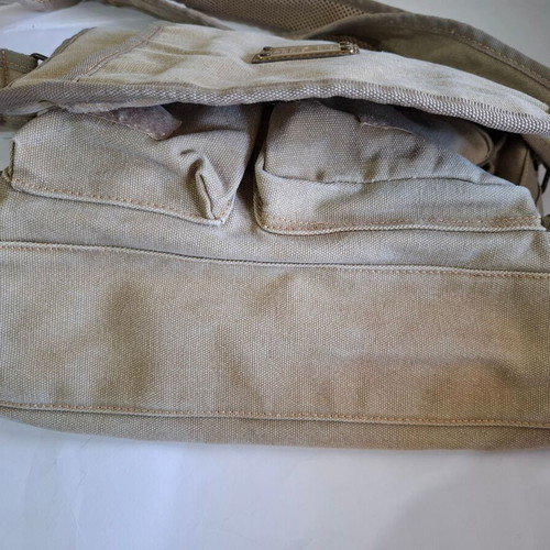 Diesel Messenger Bag khaki unisex used, Y2K 2000s
