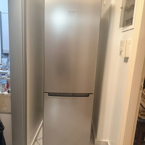Bosch NoFrost refrigerator freezer, inox
