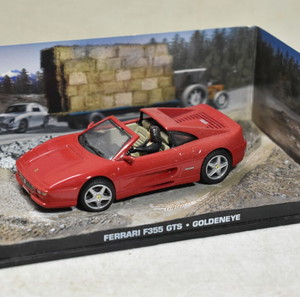 Ferrari F355 GTS • Goldeneye - James Bond 007 Diecast Car Τιμή:15 ευρω