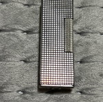Silver lighter used with gas