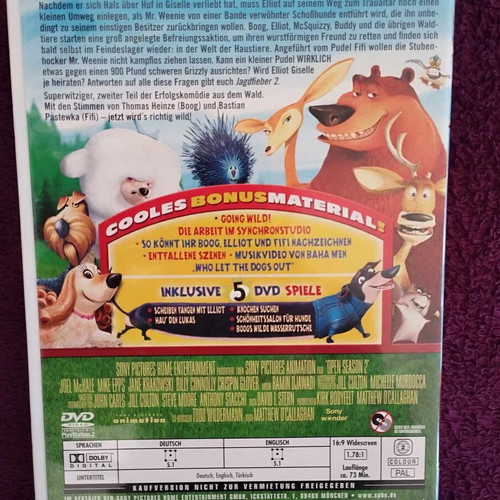 DVD Children’s Movie Jagdfieber 2 like new, German language