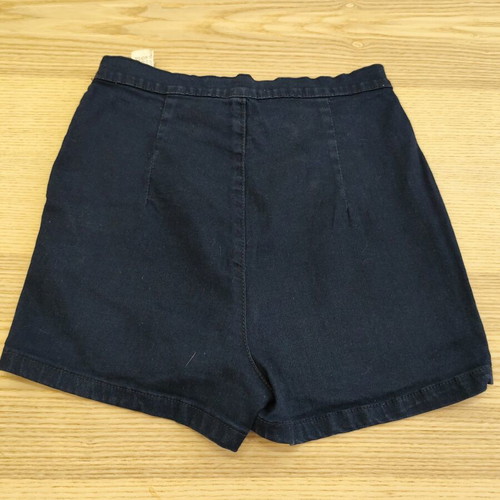 Pink Woman pin up denim shorts, like new, dark blue, size M