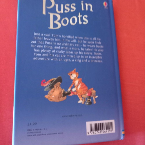 Puss in Boots children's book used, very good condition