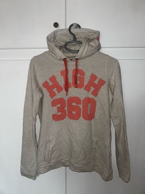 Bershka sweatshirt like new, gray and beige, size S