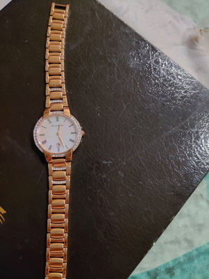 Accurist Signature women's watch rose gold with crystals new