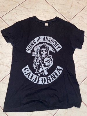Sons of Anarchy T-shirt used, black, size S