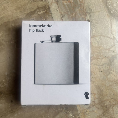 Hip Flask silver new