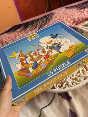 Disney Donald Duck пъзел от 35 части, винтидж