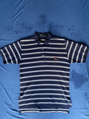 Polo Ralph Lauren striped navy blue and white shirt, like new, size S
