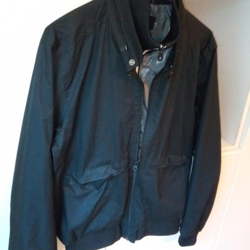 Zara Man black bomber jacket retro like new, sizes M and L