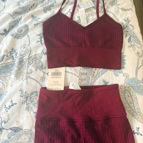 Fabletics set new, red
