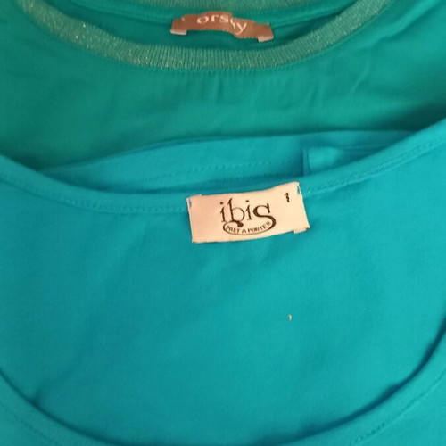 Women's T-shirts pack of 3 like new, blue, size M