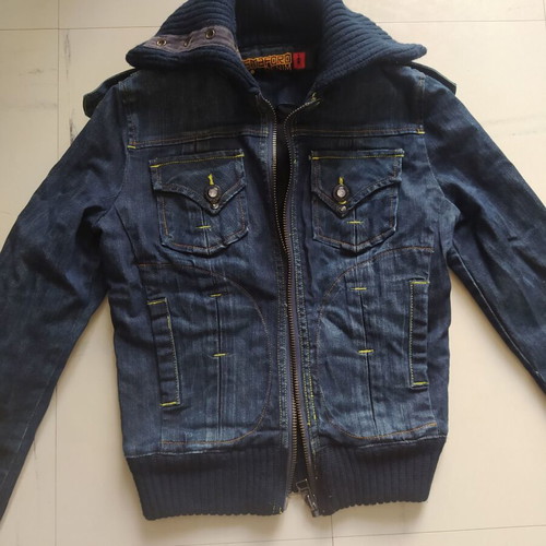 Denim jacket like new, blue