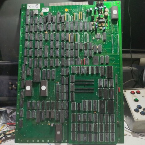 PANG Bootleg PCB used, 1989 arcade game board