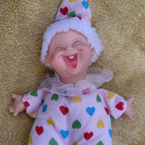 Vintage clown dolls used, pack